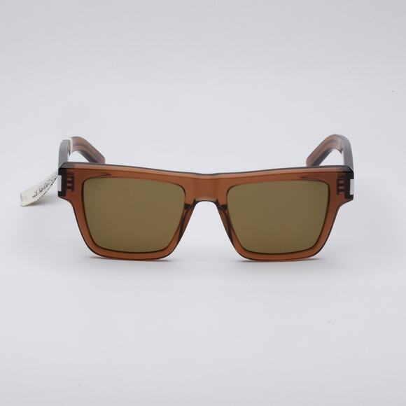 Saint Lauren SL 469 Brown Sunglasses Unisex Brown 51 mm - Picture 1 of 9